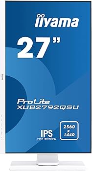 iiyama XUB2796QSU 27型 IPS 2560×1440 WQHD ProLite XUB2796QSU-B5
